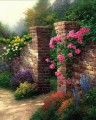 El jardín de rosas Thomas Kinkade